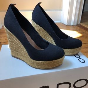 Aldo Drewel wedges - size 37